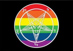 LGBT pride satanism